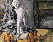 Paul Cezanne God of Love plaster figure likely still life Sweden oil painting reproduction